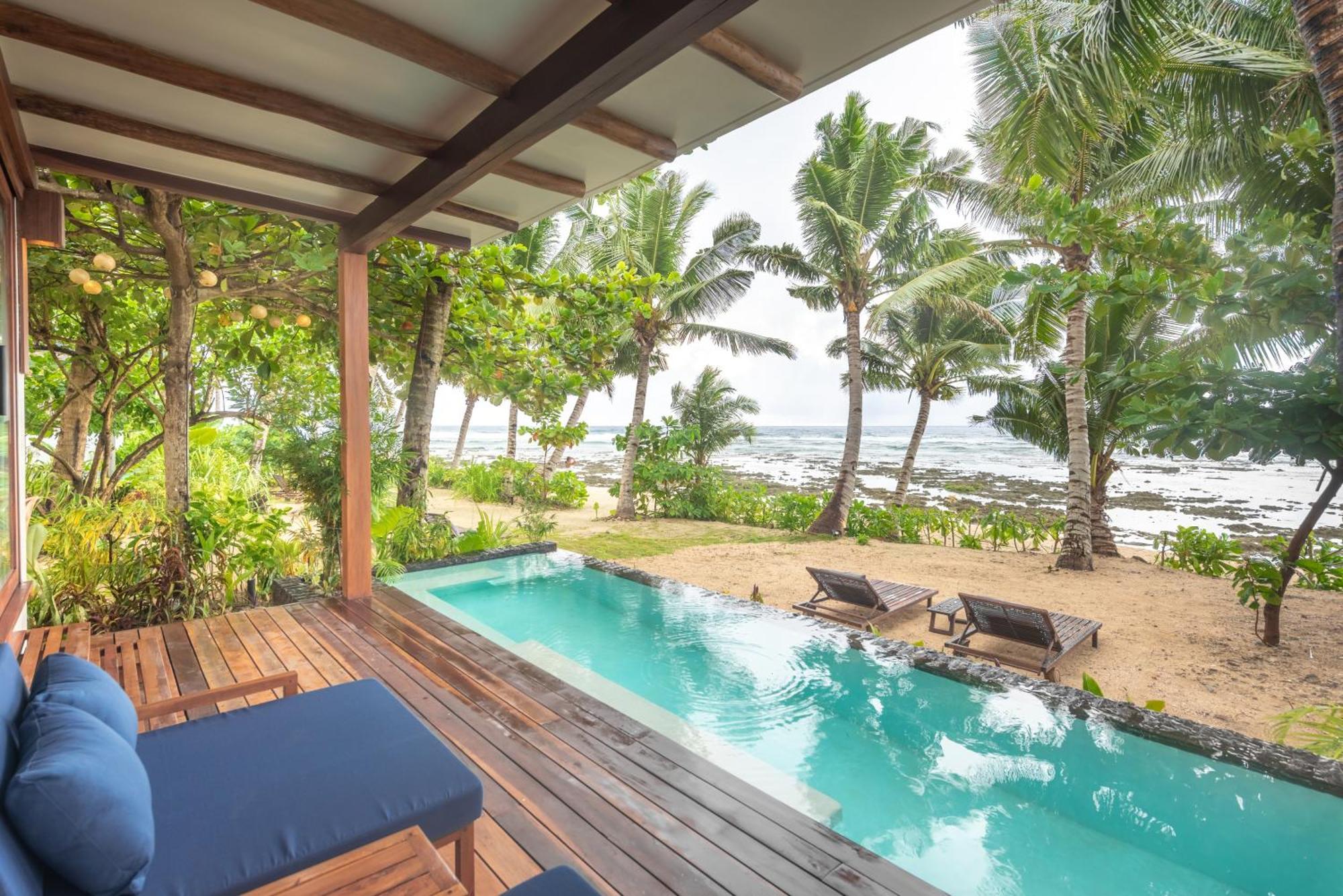 L'Osteria Luxe Beachfront B&B เจเนอรัลลูนา ภายนอก รูปภาพ